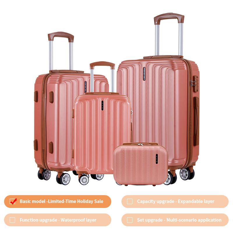 4pcs-Rose Gold