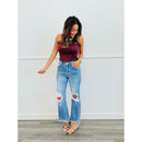 Risen Medium Ready For Anything Crop Jeans  (Reg & Plus)