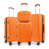 UUH Luggage Sets with TSA Locks -3pcs/4pcs/6pcs/7pcs/8pcs/9pcs Suitcases Sets-Travel and Moving Set(Family Set)