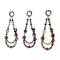 Siren Funny Bag for Phone Chain 1 Cellphone Handmade Smartphone Durable Metal Beaded Necklaces for Daily Use Travel Fashion Accessory