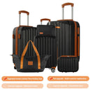 UUH Luggage Sets with TSA Locks -3pcs/4pcs/6pcs/7pcs/8pcs/9pcs Suitcases Sets-Travel and Moving Set(Family Set)