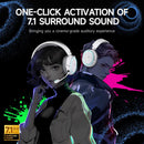 Picun G2 Gaming Headset Version 5.3 7.1 Surround Sound 5ms Low Latency ENC Microphone for PC PS4 PS5 for PC Laptop