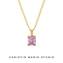 Single Gem Necklace