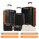 UUH Luggage Sets with TSA Locks -3pcs/4pcs/6pcs/7pcs/8pcs/9pcs Suitcases Sets-Travel and Moving Set(Family Set)