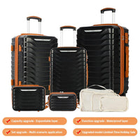 UUH Luggage Sets with TSA Locks -3pcs/4pcs/6pcs/7pcs/8pcs/9pcs Suitcases Sets-Travel and Moving Set(Family Set)