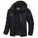 MAGCOMSEN Men's Winter Coats Waterproof Ski Snow Jacket Warm Fleece Jacket Parka Raincoats With Multi-Pockets