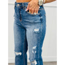 Risen Blue Legs For Days Straight Leg Jeans (Reg & Plus)