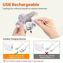 Sandpiper＋Sparrow＋Owl：Potaroma Flapping Bird Cat Toy (DON'T FLY), Lifelike Bird Chirp (DON'T FLY), Touch-Activated Kitten Toy Rechargeable, Interactive Cat Exercise Toys