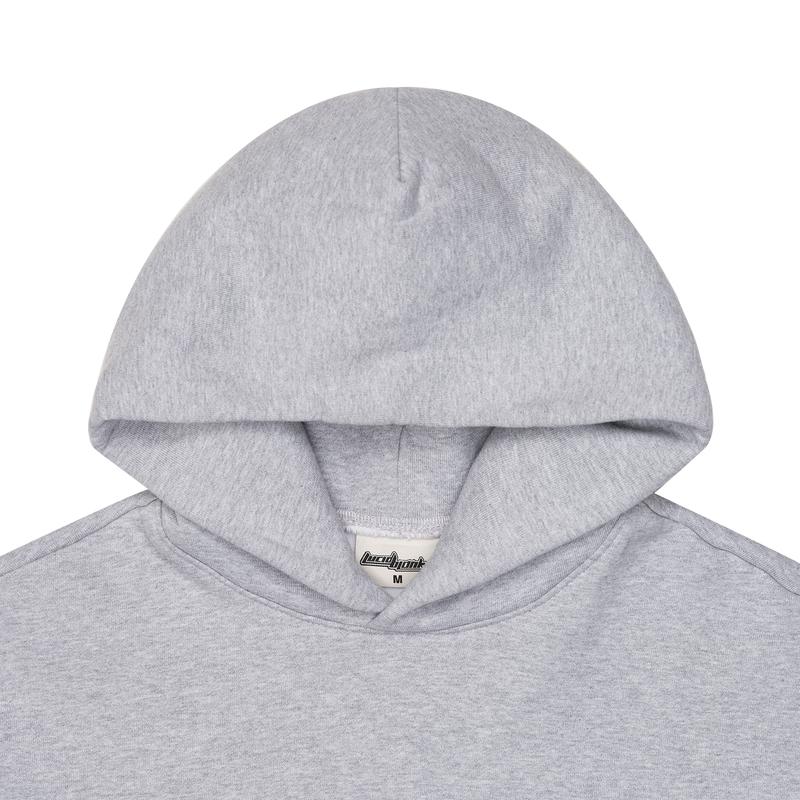 600 GSM 'Heather Grey' Core Hoodie