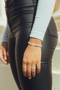 Sparkling Zircon Bracelet