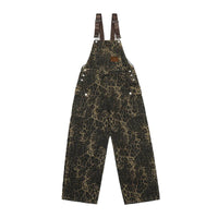 AELFRIC EDEN Women's Leopard Print Overalls Casual Suits Trendy Unique Sleeveless Strap Cotton Jumpsuit for Summer
