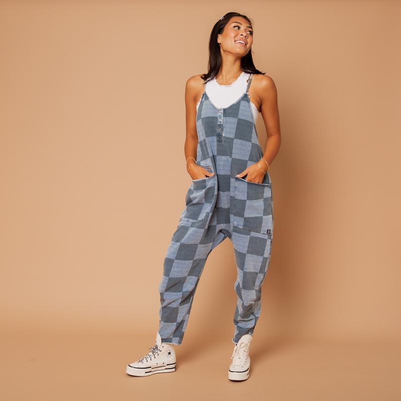 Women's Tank Romper - Oversized, Comfortable, Casual and Fun Women's Jumper