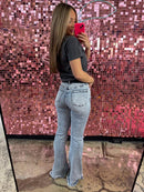 Viral Lainey Tummy Control Flare Jeans