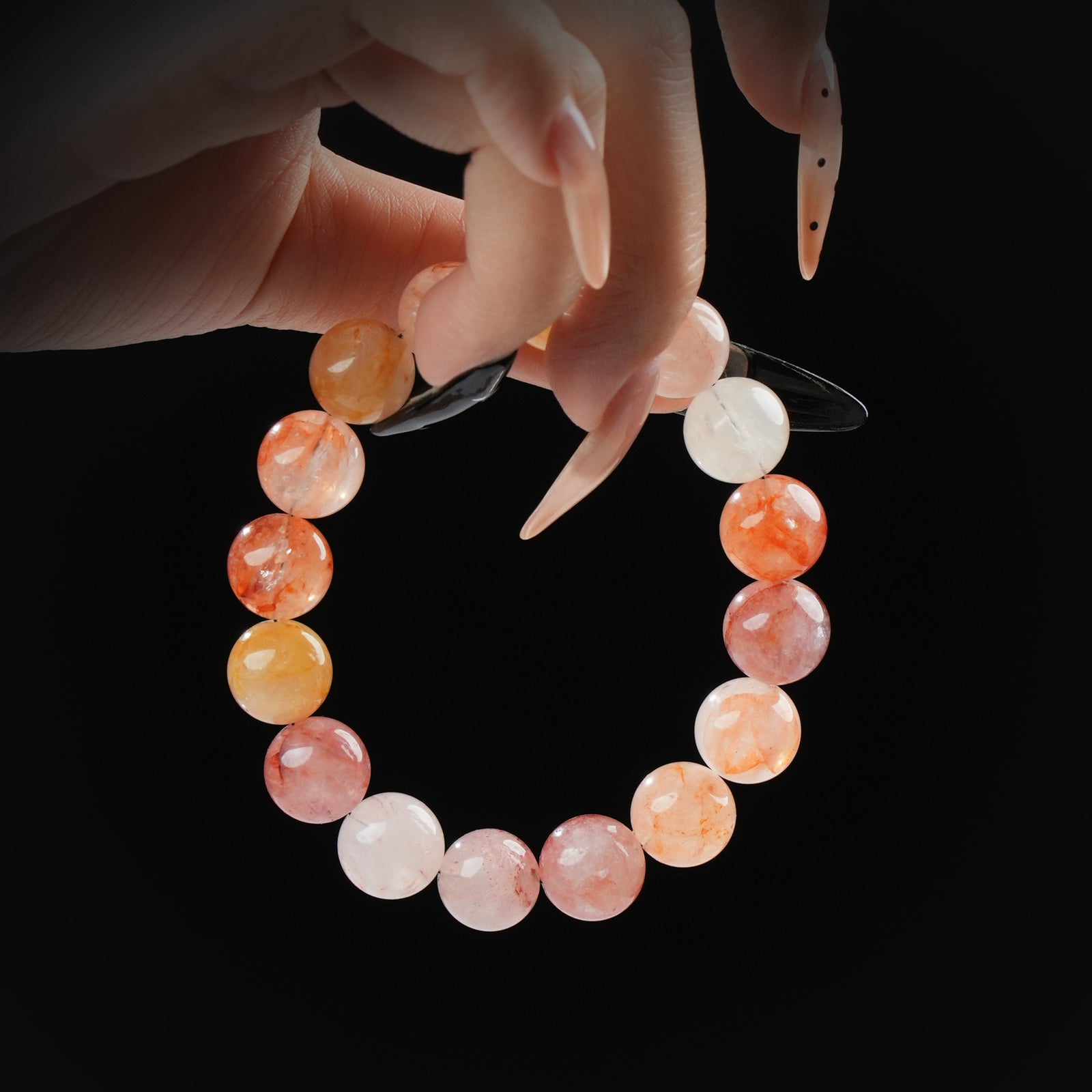 Red Rutilated Quartz Bracelet – Energy & Confidence Boost (TikTok Pick)